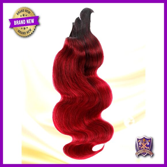 18 Inch Human Hair Extensions, Body Wave, 100% Raw Indian Hair, 3 Bundles main image 4